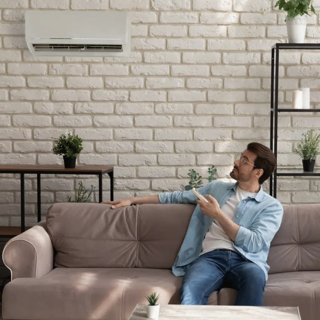 Instalación de aire acondicionado split en hogar